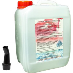 A.K.B. BAuA No. N65956 Algae Remover, Gravestone Care, Green Tension Remover, 40x High Concentrate, 1187 (5 Litre Canister + 1 Free Spout)
