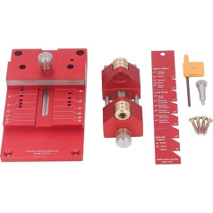 Chisel Sharpening Set, 15-45° Angle Jig and Gauge, Aluminum Alloy Grinding Guide for Wood, Chisel Edge Sharpening Holder, Sharpening Holder for Woodworking