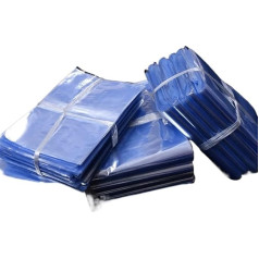 100 Pieces/200 Pieces PVC Shrink Film Bag Wrap Storage Seal Packaging Bag Clear Polybag Cosmetic Blower Heat Seal Wrap Sealbag (Color : 28x35cm, Size : 200pcs)