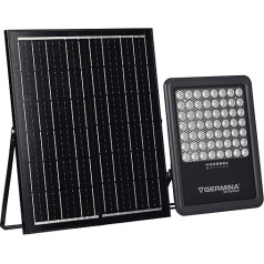 Twin 300W LED Projector with Solar Panel