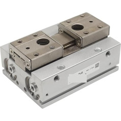 Pneumatic Air Cylinder, Low Profile Air Gripper MHF2-8D MHF2-12D MHF2-16D MHF2-20 MHF2-8D1 MHF2-12D1 MHF2-16D1 MHF2-20D1 MHF2-8D2 12D2 16 20D2 for automatic equipment (Colour: MHF2-16D2)
