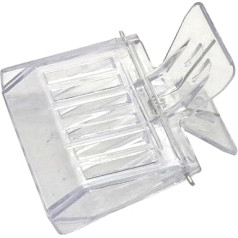 LQXHZ 50 PCs Bee Queen Catcher farblose klare Plastikclip -Käfig -Bienenzuchtausrüstung Werkzeug Imker Ausrüstung Isolationsraum