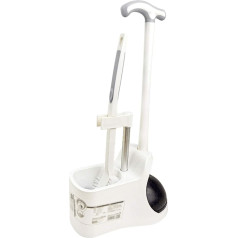 KUYT Deep Cleaning, Toilet Brush and Holder, Multifunctional Toilet Brush Set with Toilet Excavator and Base, Toilet Cleaning Assistant, Toilet Bowl, Bathroom Toilet Bowl