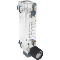 0,1 – 35 LPM, 6 – 400 ml/min, Anpassung 6/8/10/12 mm, Stickstoff-Durchflussmesser, Rotationsmesser mit Regelventil LZT-6T (2-25 LPM, Rohr OD 8 mm)