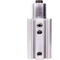 Drehzylinder, B32 x 10/20/30 mm, klein, pneumatisch, 90 Grad drehbar, Klemmung, drehbarer Druckwinkel-Zylinder nach unten (MKB32 x 10L)