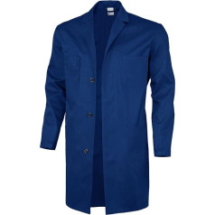 Qualitex Basic Work Coat 240 Work Coat Men Women Work Coat Blue White Coat Cotton