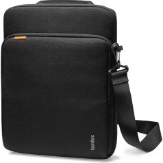 tomtoc 360° Tablet Case for 11 Inch iPad Pro M4 OLED 2024, 11 Inch iPad Air M2 2024, 11 Inch iPad Pro M2 & M1, iPad Air 5, iPad 10, Water-Repellent Shoulder Bag with Handle, Fits Magic/Smart Keyboard