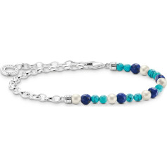 THOMAS SABO 32023683 Women's Bracelet 925 Silver Coloured Stone
