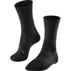 FALKE Men's TK2 Explore Wool Hiking Socks Merino Blue Grey More Colours Thick Midweight Padded Cushioned Sole Breathable Quick Dry Anti-Blister 1 Pair