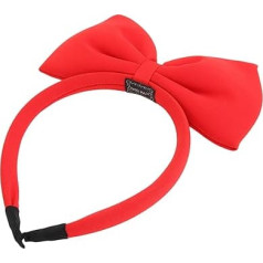 HAPINARY Big Bow Red Hair Accessories Elastic Large White Red Kids Girls Hara Hair Bands