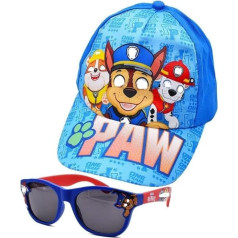 Miotlsy Children's Baseball Cap, Sun Hat, Baseball Cap and Sunglasses Children's Set Adjustable UV Protection Cap Children Boys from 3 Years, blue