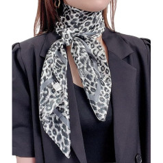 FAIRYGATE Satin Schal Damen 50er Jahre Taschentuch Bandana Stirnbänder Halstuch Kopftuch DA24