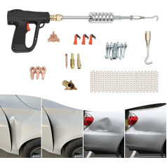 Yenmen Complete Dent Pulling Kit for Car Repair with Spot Welder, Sliding Hammer, 6 Finger Claws and Stainless Steel Hooks for Use