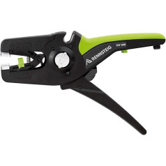 Rennsteig MultiStrip 16 Wire Stripper (Adjustable Stripping Length, 0.08 – 16 mm², Length 195 mm, Blade Change Tool-Free) 707 040