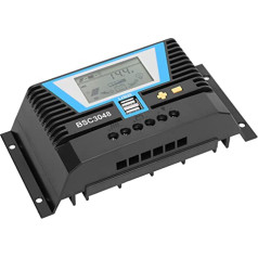 30A Solar Charge Controller BSC3048 12V/24V/36V/48V, Intelligent Detection