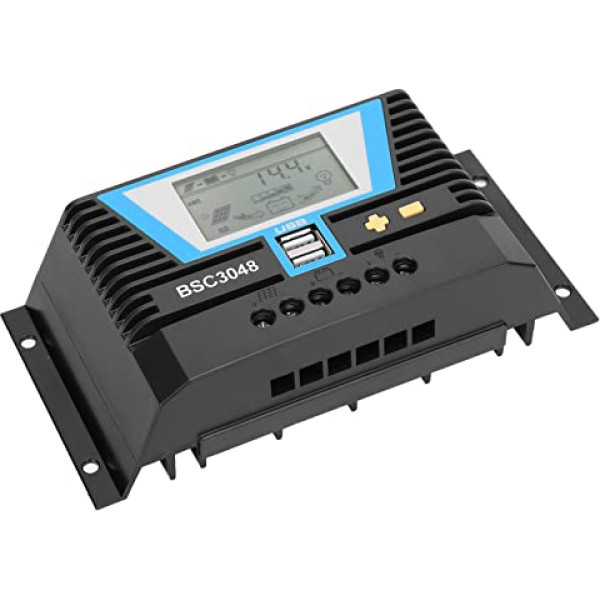 30A Solar Charge Controller BSC3048 12V/24V/36V/48V, Intelligent Detection