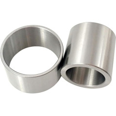 TAuyuGCT Gleitlager, 1 Stück ID 45 mm, AD 53 mm, Höhe 25 mm Gcr15-Kohlenstoffstahl-Lagerhülsen for Gleitlager, Vorrichtungs-Lokalisierungsbuchse, Führungsbuchse,
