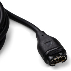 Magnētiskais lādētājs Garmin viedpulksteņiem ar USB-A - melns