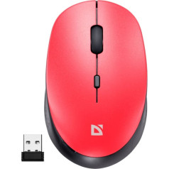 Bezvadu pele silent click auris mb-027 800/1200/1600 dpi sarkana