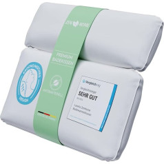 Laneta ZenHome Bathtub Pillow - Premium Bath Pillow with Special Foam Filling - Optimal Spa Bath Pillow / Comfort Bath Pillow / Neck Pillow for the Bathtub