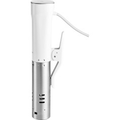 ZWILLING ‎1009634 ENFINIGY Sous-vide Cooker with Intuitive Touch Display, Precise Temperature Setting and High Temperature Stability, White