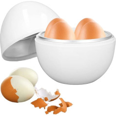 Egg Cooker Microwave, Egg Cooker 4 Eggs, Boiled Eggs, Egg Boiler, Egg Cooker for Breakfast Eggs, Breakfast Cooking