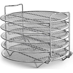 TINGJUNN Drying Rack, Stainless Steel Stand Accessories, Pressure Cooker & Air Fryer for Instant Pot Air Fryer 8 Quart