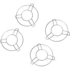 4 x Stainless Steel Heat Resistant Pot Stand