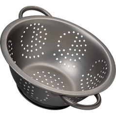 Stainless Steel Colander with Wide Carry Handle | Advance Sturdy Base | Dishwasher Safe (29 cm)