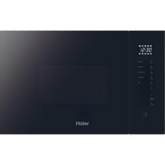 Haier Series 2&4 H38FMWID4ID27N Built-in Microwave with Grill, 20 L, Power 1450 W, Grill Power 1000 W, 8 Power Levels, 6 Functions, Touchscreen, 8 Automatics, Safety Lock, Black