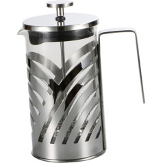 LIFKOME 304 Espresso Coffee Filter Jug Fashionable Coffee Pot Tea Kettle Stainless Steel Teapot Concentrated Coffee Teapot Filter Coffee Cup Concentrate Tea Strainer