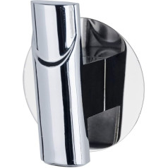 Wenko 4468270100 Solo Wall Hooks, Shiny