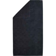Joop! Cornflower 1670 Hand Towels Plain Black - 906 Bath Towel 80 x 150 cm