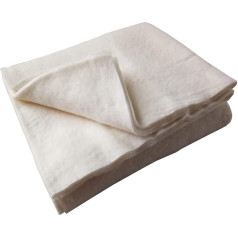 King Quilt Batting for Quilting, 244 x 274 cm, Natural Cotton, Quilting Fabric for Sewing..