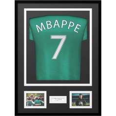 Avalo Aluminium Object Frame, Framing Football Jersey, 3D Box Frame, 60 x 80 cm, Black, Deep Frame, Jersey Framing in Picture Frame