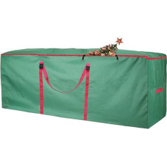 Christmas Tree Bag 165 x 38 x 76 cm Oxford Waterproof Storage Bag Christmas Tree Bag Storage Bag Garden Cushions for Transpor Artificial Christmas Tree, Green