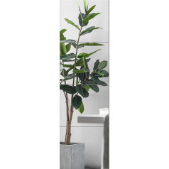 Acrylic Mirror for Wall Full Length Square Acrylic Mirror Shatterproof Full Length Mirror Stickers for Bedroom, Walls, Living Room, Door (25 x 25 cm - 4 Pack)