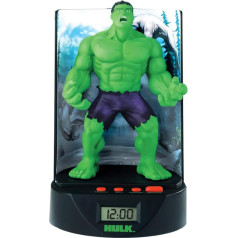 Hulk Hulk Alarm Clock Digital Display LCD Display Alarm Clock with Character Hulk Marvel Characters 16cm (HULK21919)
