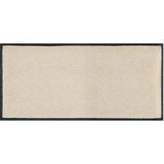 wash+dry Door Mat Champagne 35 x 75 cm Washable Inside and Outside