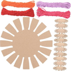NUOBESTY 1 Satz Geflochtener Blumenkorb Aus Papierkarton Rattan-weben Weidenkörbe Korbflechtset Korbflechten Zubehör Würfel Wäschekorb Schwarzer Korb Korbherstellungsset Hanfseil