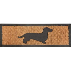 Esschert's Design RB171 Rubber and Coir Dog Doormat