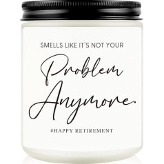 Scented Candle Retirement Gifts for Women Men