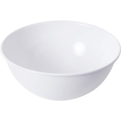 Riess, 0438-033 Fruit and Salad Bowl 30, Classic White, Diameter 30 cm, Height 13.5 cm, Capacity 5.0 Litres, Enamel, White, Induction