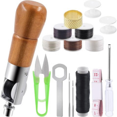 8pcs Sewing Awl Set Portable Leather Sewing Awl Kit for DIY Crafts (N2)