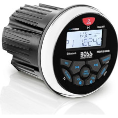 Boss Audio MGR350B Boss Audio Marine AM/FM/BT Receiver Gauge style