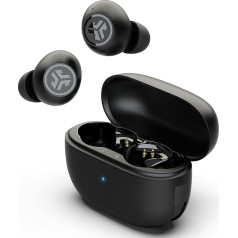 JLab Go Pop ANC In-Ear Headphones Bluetooth, Active Noise Cancelling Wireless Headphones 24+ Hours Playtime, True Wireless Earbuds, IP55 Sweat-Resistant, Multipoint, Black