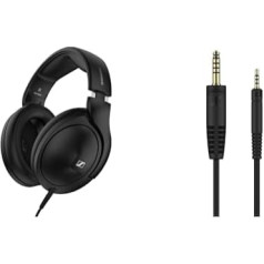 Sennheiser Bundle HD 620S Closed Headphones + Original Replacement Cable - 1.8 m Balanced Cable with a 4.4 mm Connector Plug