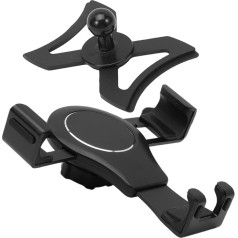 AUROLYNNE Mobile Phone Holder Gravity Auto Lock Stable No Jitter for A3 S3 RS3 8V 2013-2019 Mobile Phone Holder Car Air Vent with 360 Degree