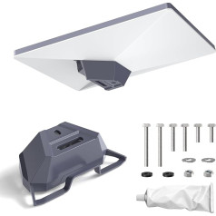 EDUP Starlink Mini Mount, Premium Aluminum Starlink Mount for Starlink Mini Flat Standard Dishy, Starlink Mini Mount for Motorhomes, Boats and Metal, Starlink Mini Accessories