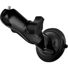 RAM-MOUNT -RAM-B-166-237 - Twist Lock Suction Mount With 1/4-20 Camera Base (1 ball)